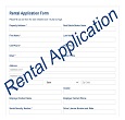 Rental application form